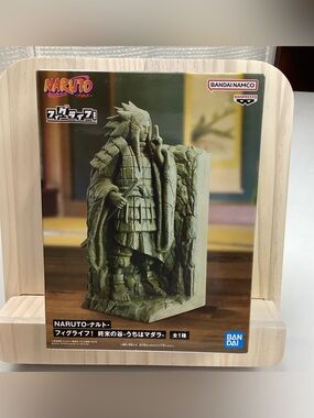 Banpresto Bandai Naruto Figulife Uchiha Madara Statue Pen Stand Bookend Figure